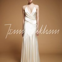 Bias Cut Wedding Gown