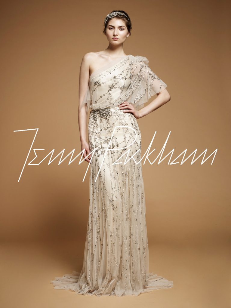 20s Grecian Wedding Dress