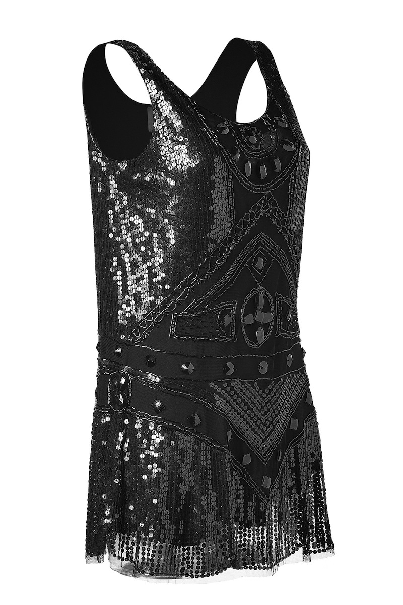 Art Deco Sequin Dress