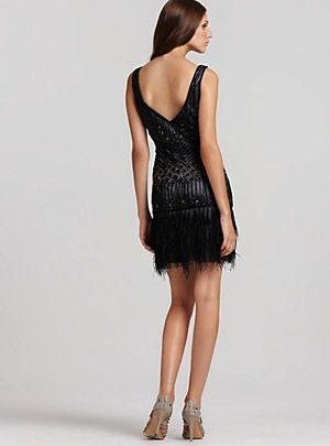 Black Flapper Dress