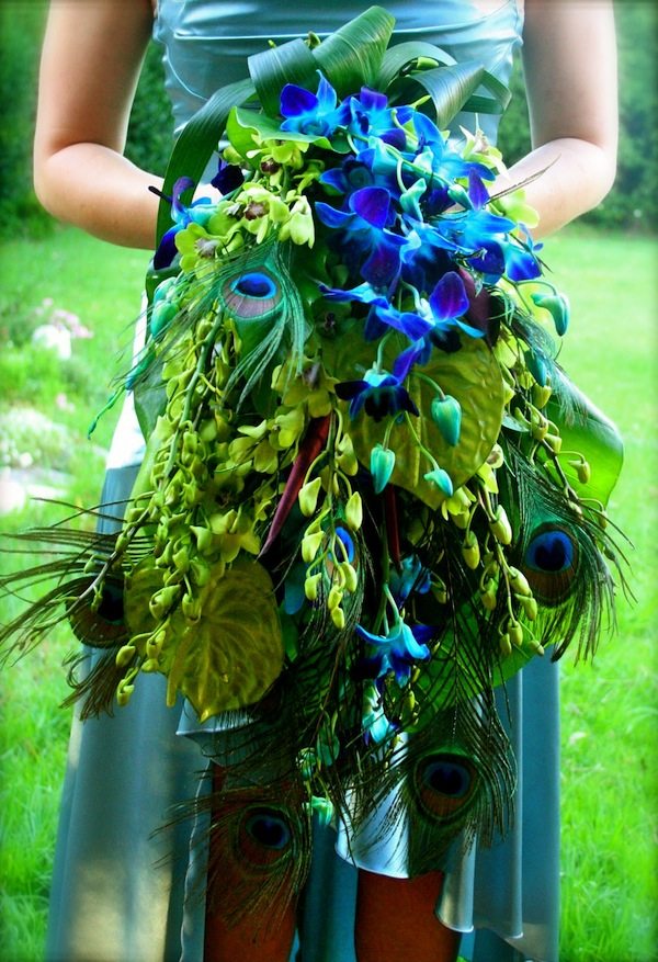 Peacock Bouquet