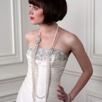 Flapper Wedding Pearls