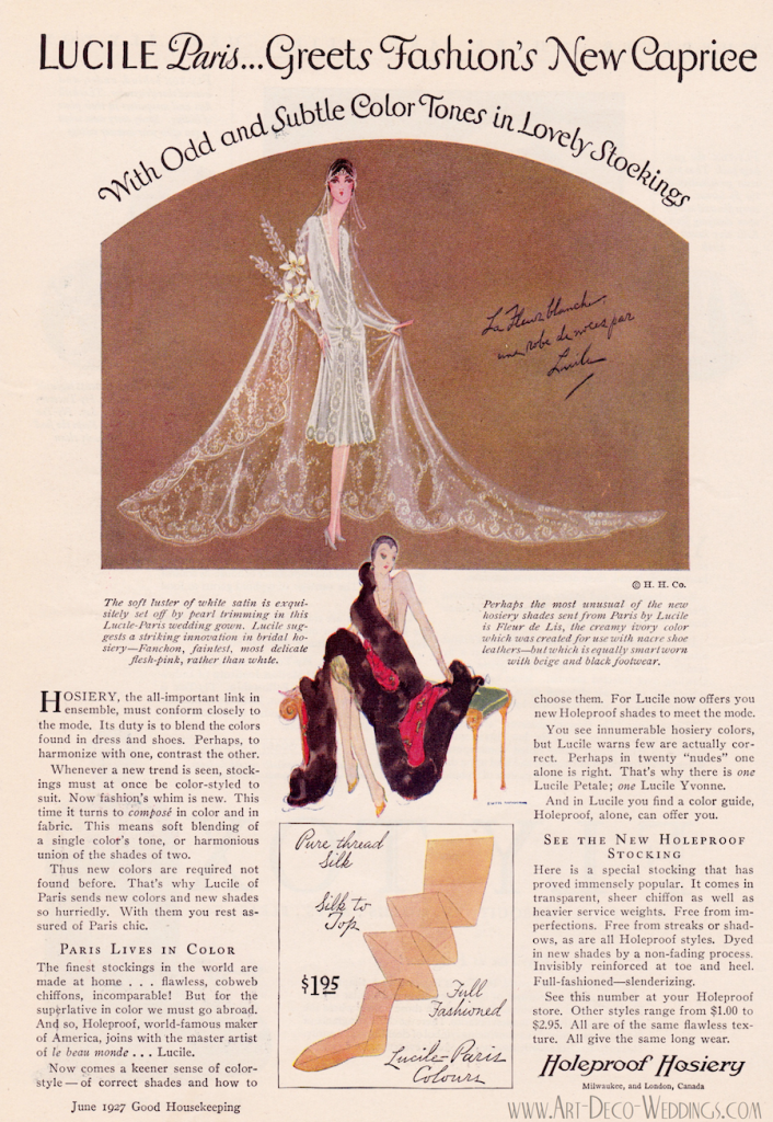 1920s Stocking Ad
