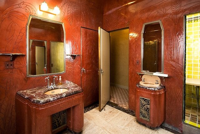 Art Deco Bathroom Oviatt Penthouse
