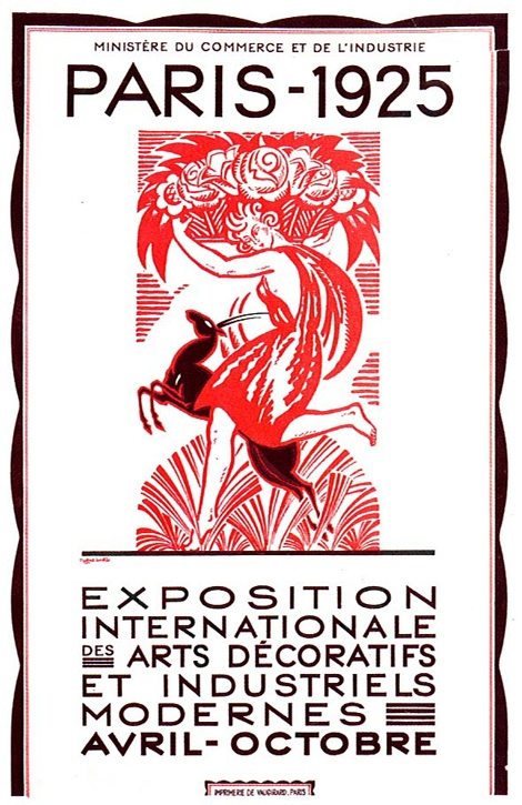 Exposition Arts Decoratifs Paris Poster