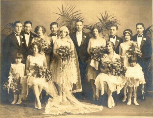 1920s Wedding Party