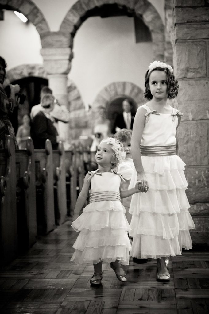 1920s Wedding Flower Girls