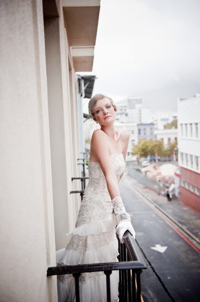 Art Deco Bride Balcony