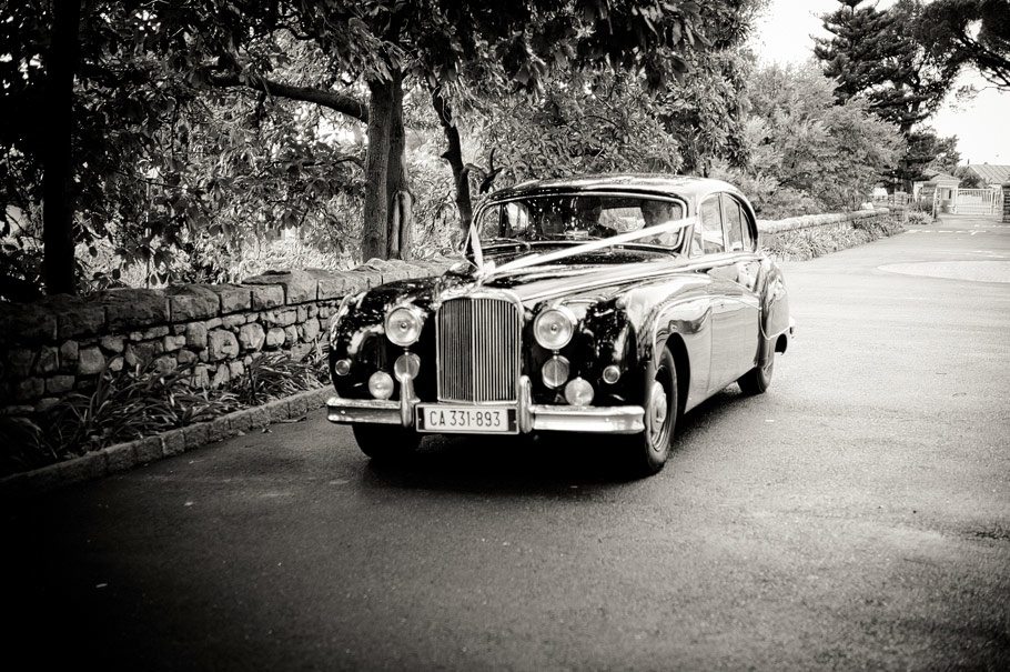 Art Deco Wedding Car