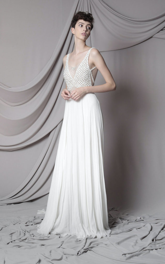 Art Deco Wedding Dress | Marco + Maria