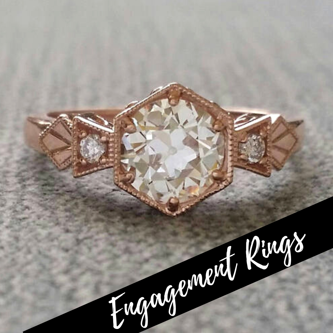 Art Deco Engagement Rings