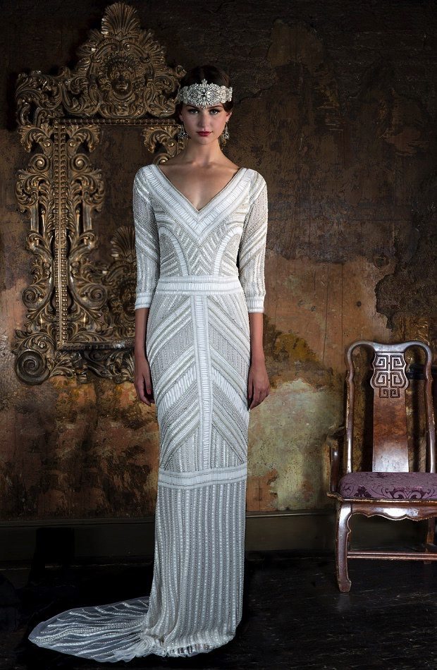 Saturn Art Deco Gown | Eliza Jane Howell