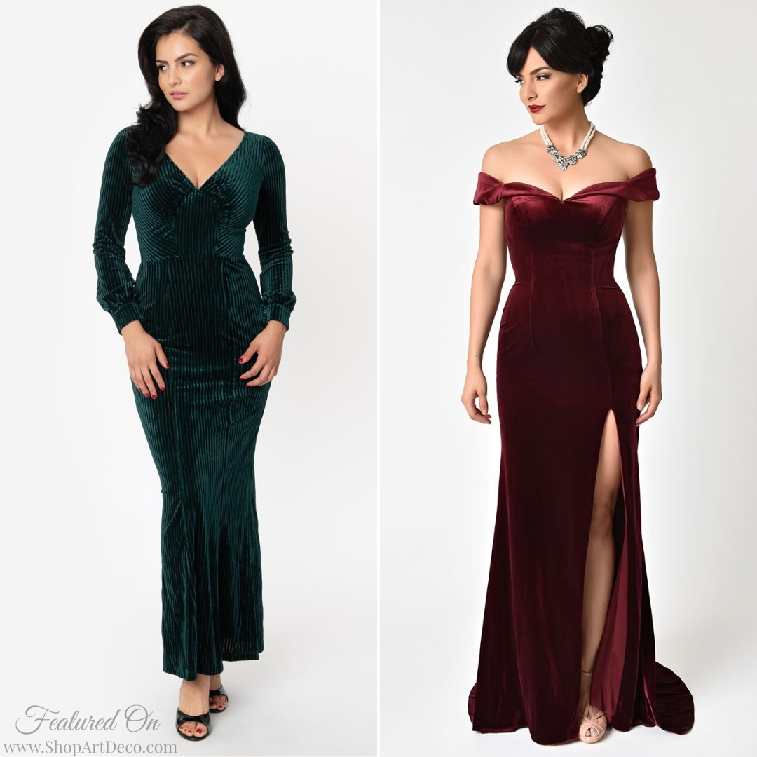Vintage Holiday Party Dresses | 1920s New Year's Eve Gowns