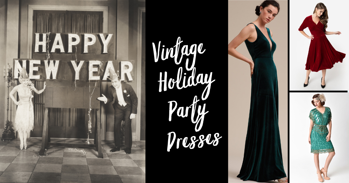 Vintage Holiday Party Dresses