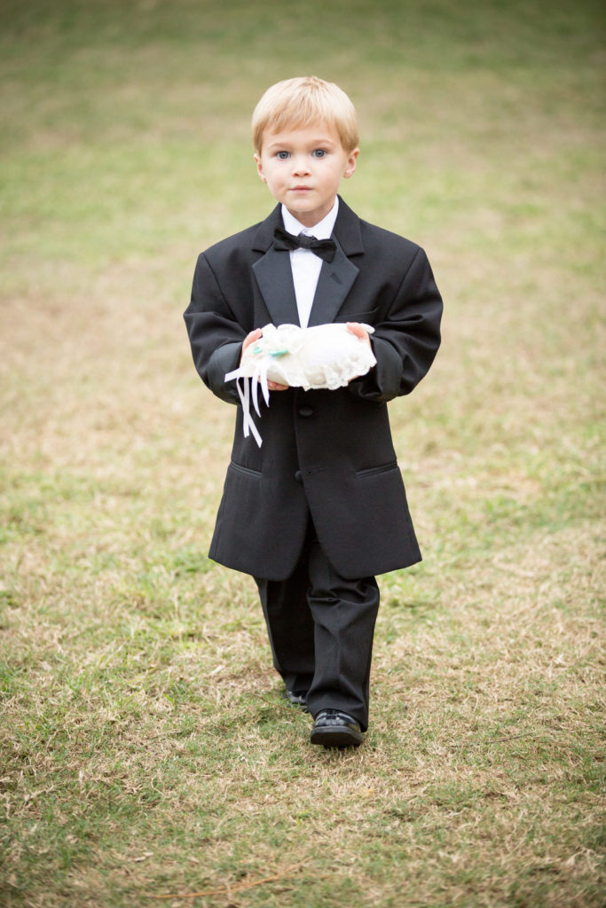 Adorable Ringbearer Tuxedo