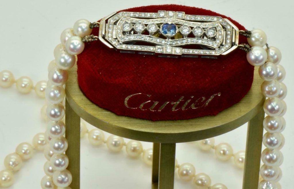 Antique Cartier Pearl Necklace