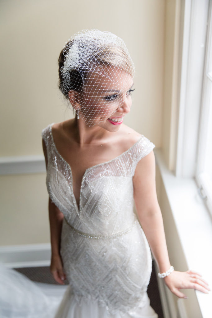 Art Deco Birdcage Veil