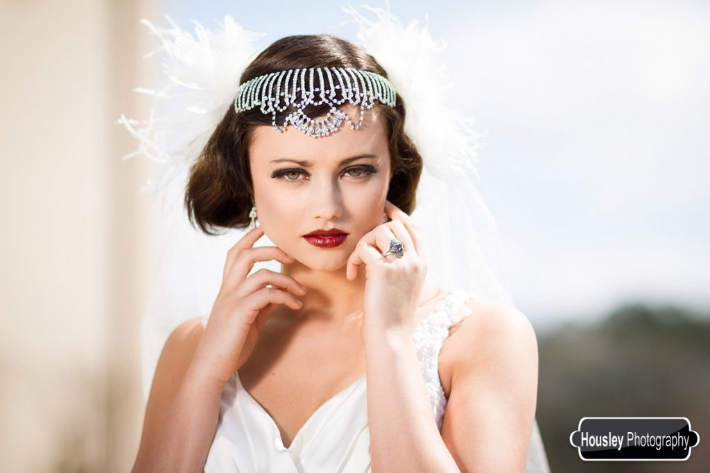 Art Deco Bridal Headband