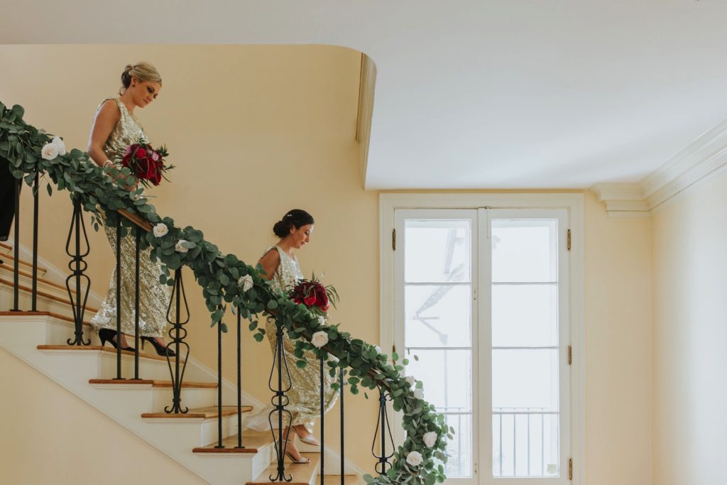 Art Deco Bridesmaids | Sarasota Florida Wedding