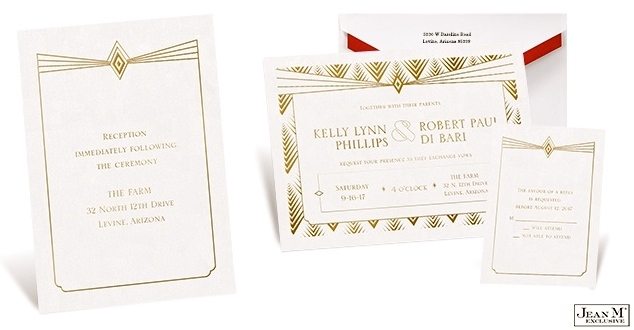 Art Deco Glamour Invitation