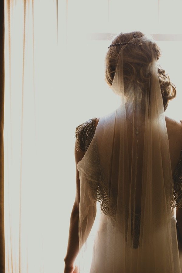 Art Deco Gown + Veil