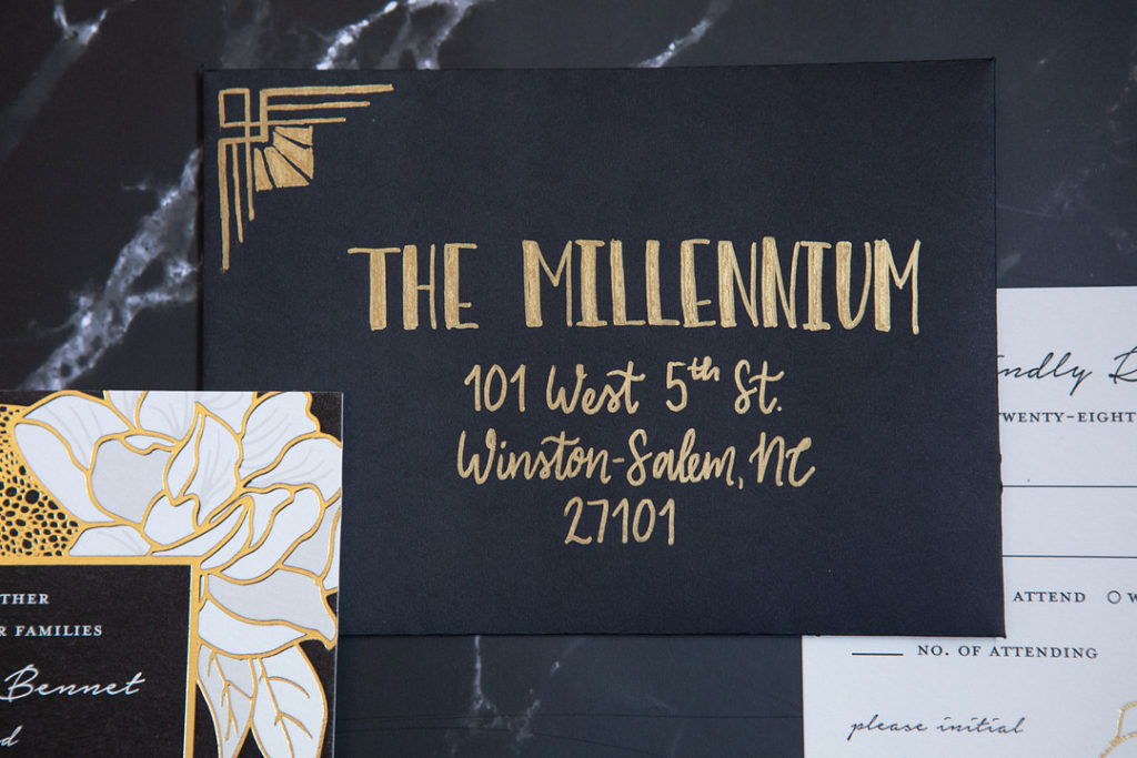 Art Deco Invitation | 1920s Wedding Inspiration