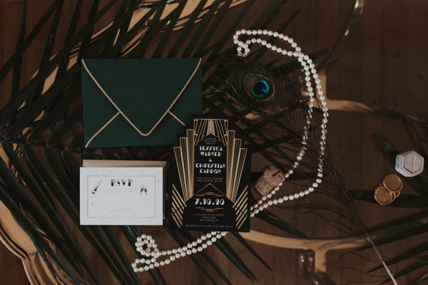 Art Deco Invitation