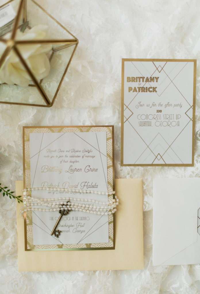 Art Deco Invitations