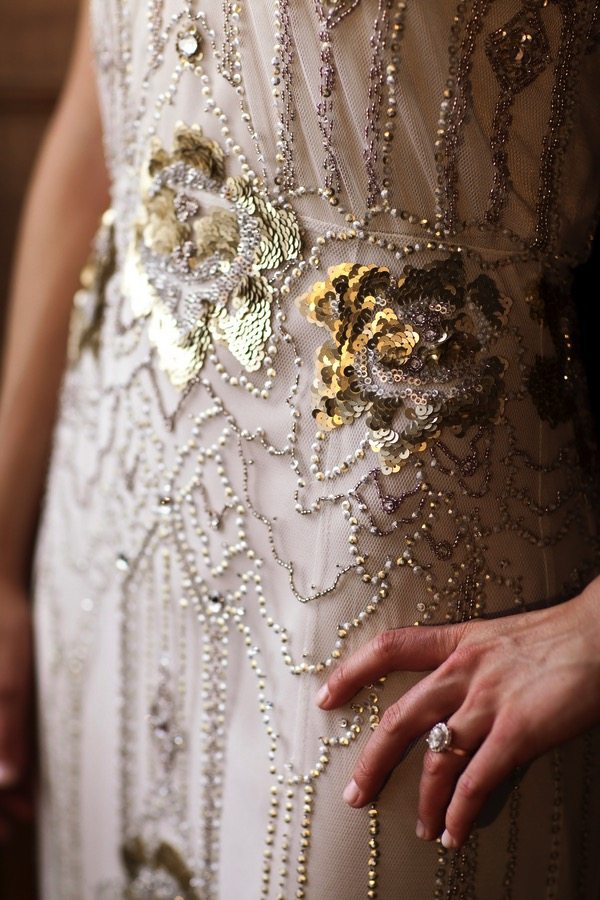 Art Deco Jenny Packham Wedding Dress