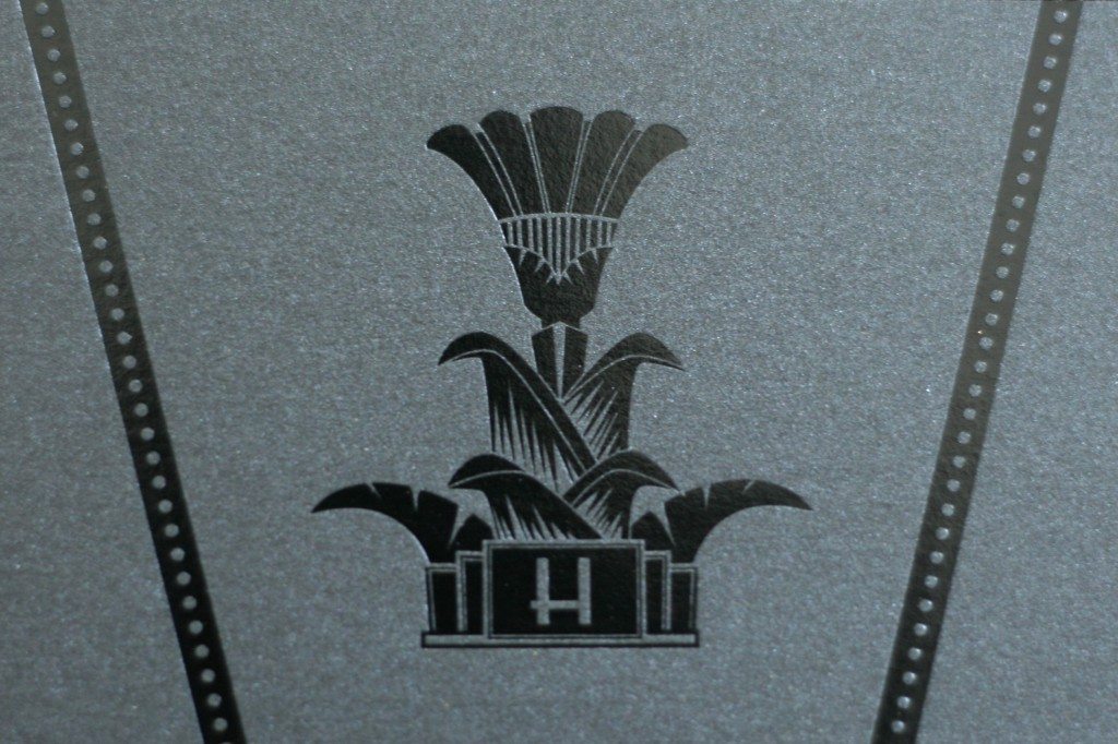 Art Deco Monogram Invitation