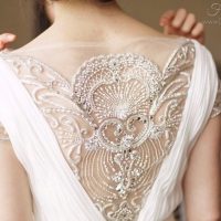 Art Deco Reem Acra Dress Back