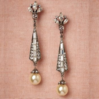 Art Deco Spire Earrings