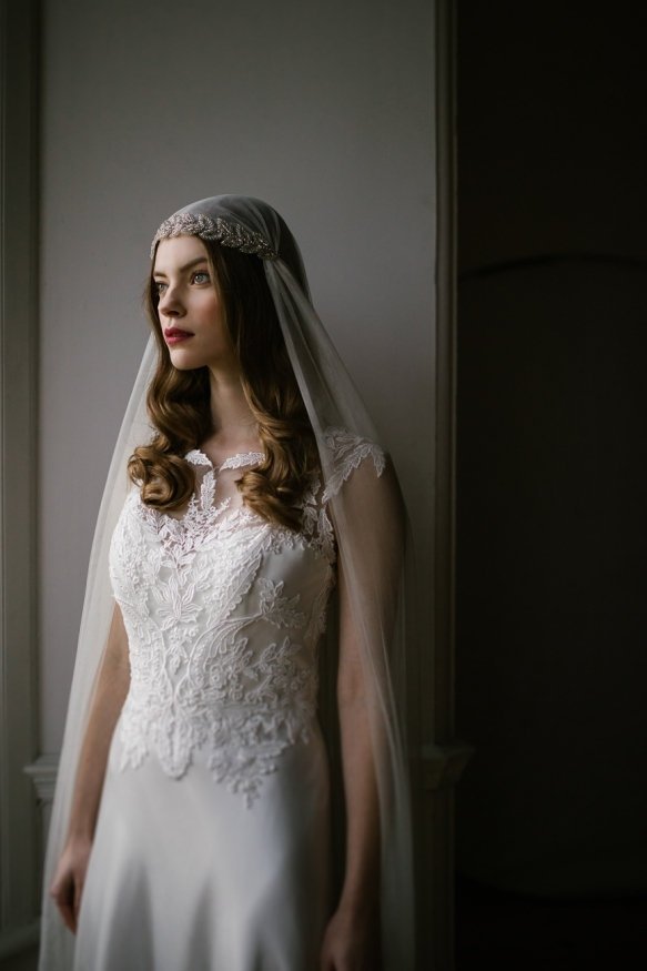 Art Deco Veil | 1920s Bridal Veil