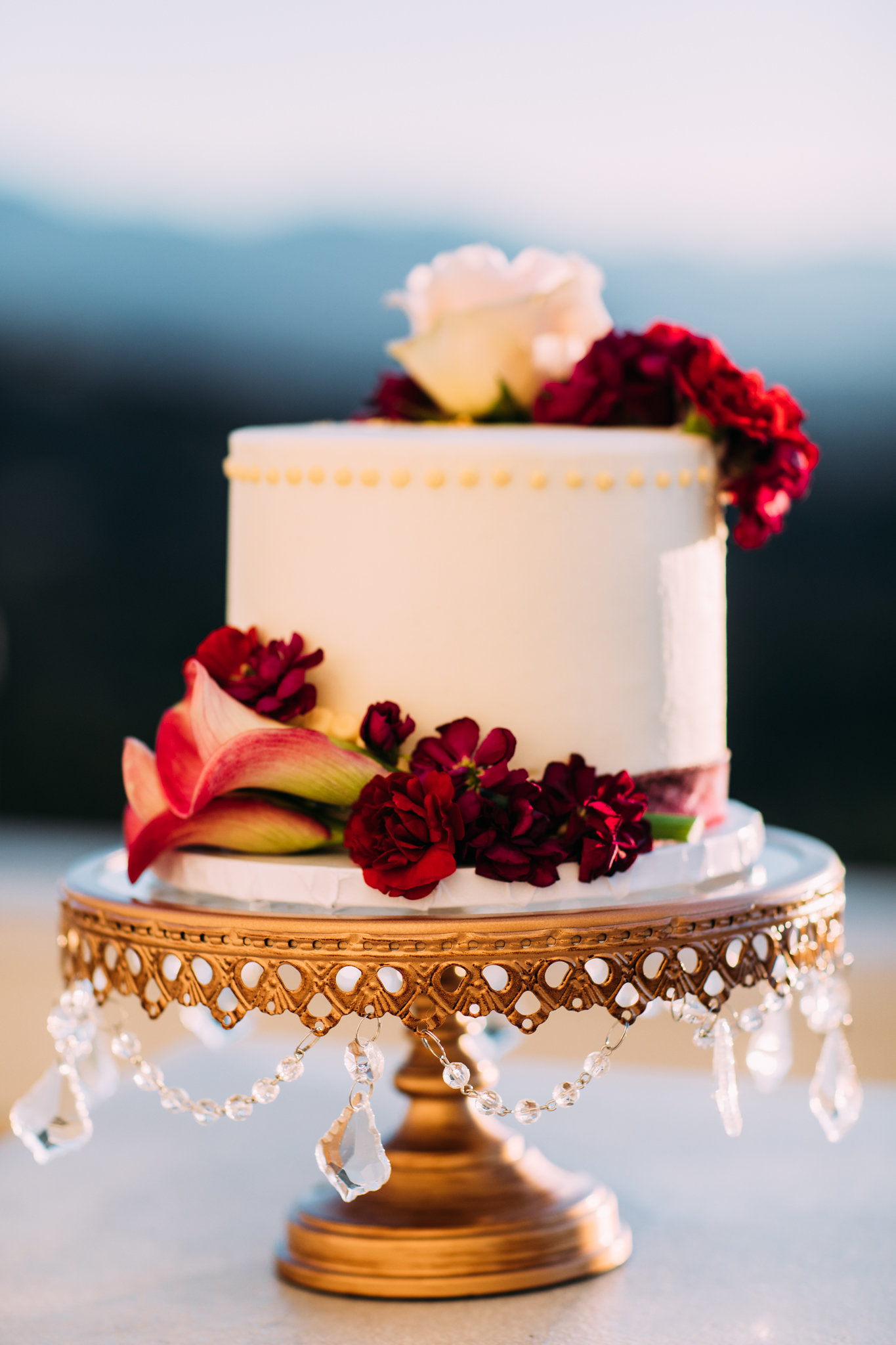 Art Deco Wedding Cake Los Angeles