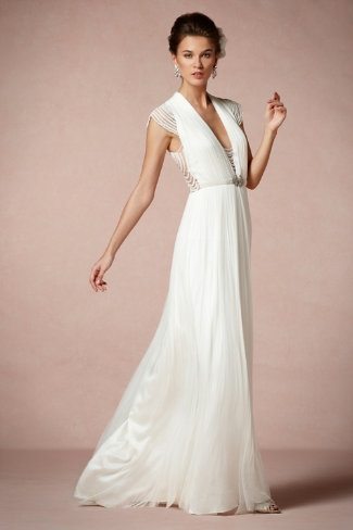 Art Deco Wedding Dresses || BHLDN | Deco Weddings