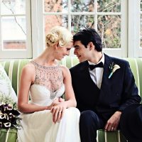 Art Deco Wedding Inspiration | Jenny Packham Dress
