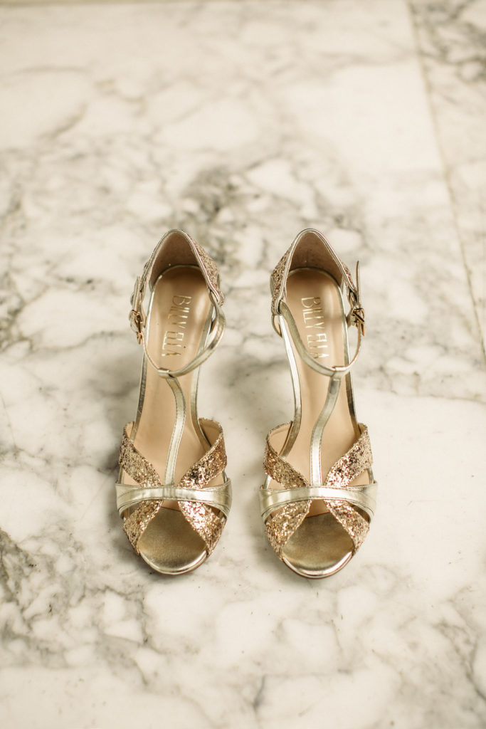 Art Deco Wedding Shoes | City Hall Wedding San Francisco