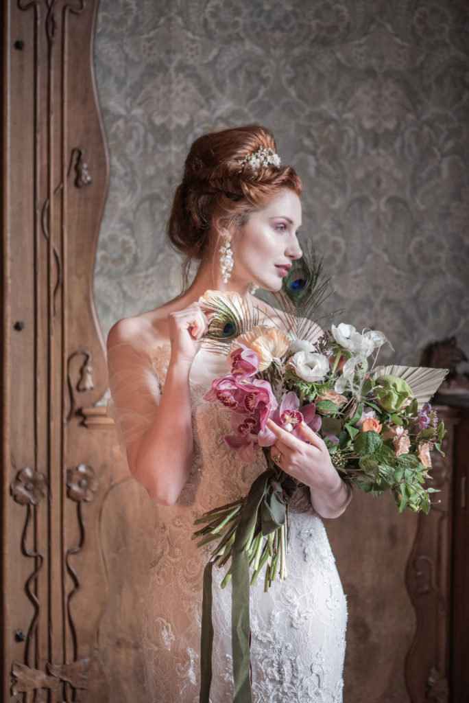 Art Nouveau Bridal Bouquet Style