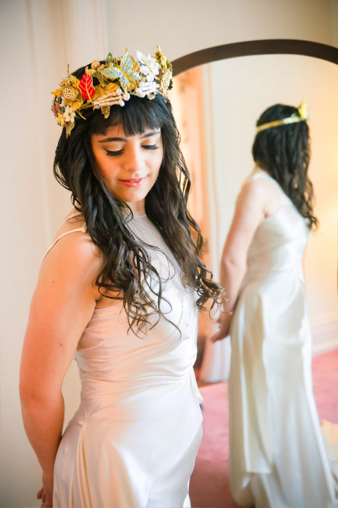 Art Nouveau Bridal Hair