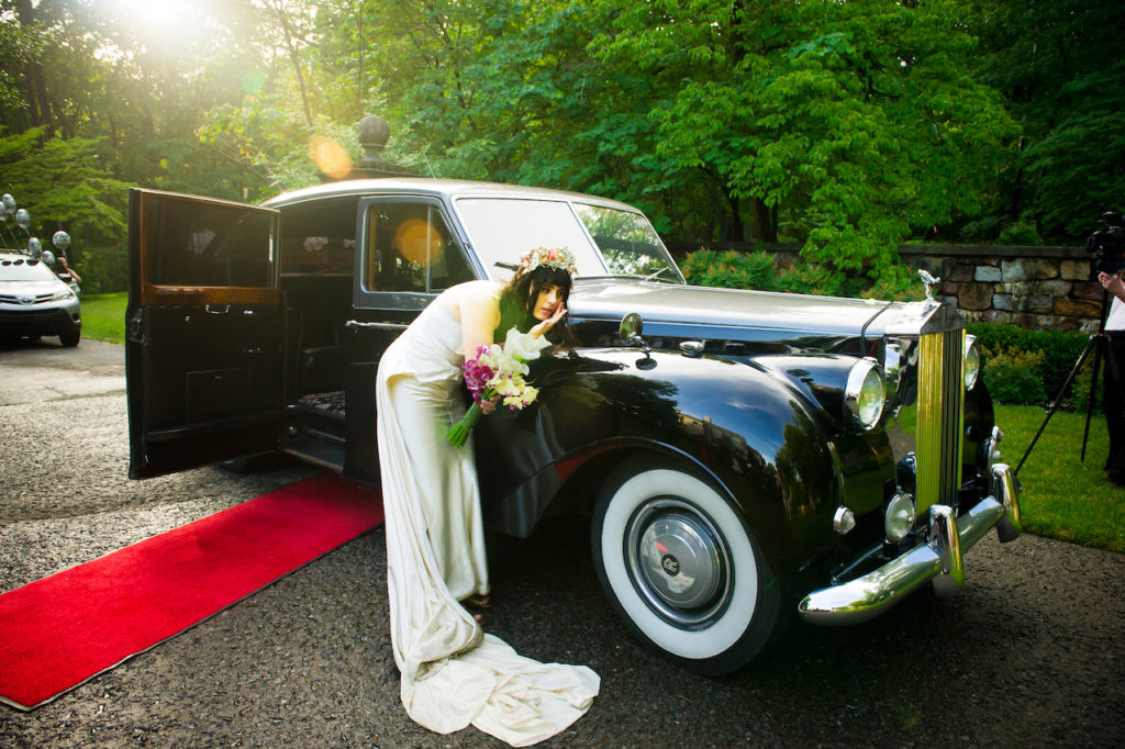 Art Nouveau Wedding Car