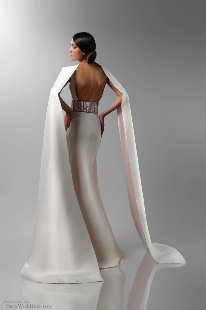 Art Nouveau Wedding Dress | Isabel Zapardiez