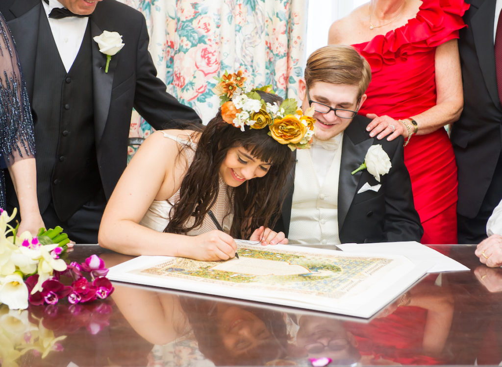 Art Nouveau Wedding Flower Crown