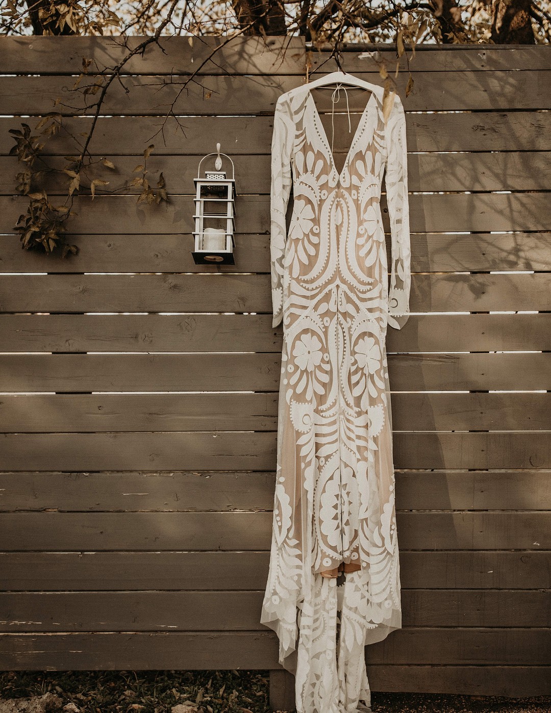 Art Nouveau Wedding Gown | Austin, Texas