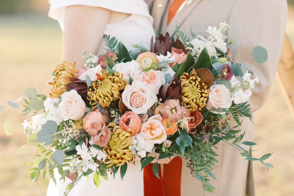 Autumn Bridal Bouquet | Fall wedding Flowers