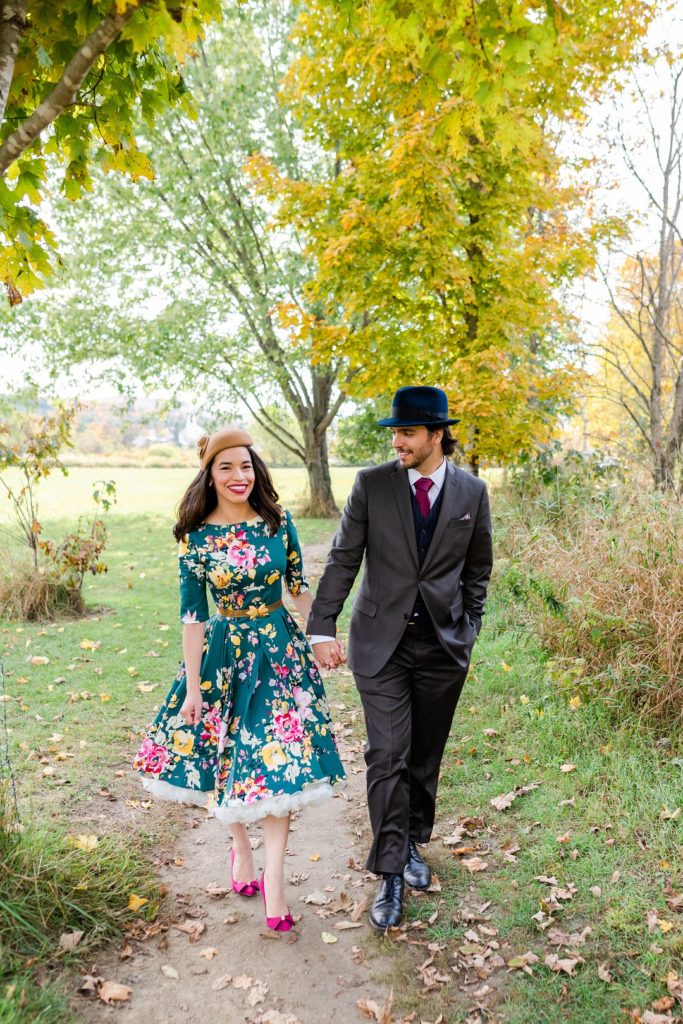 Autumn Elopement in Stowe, Vermont