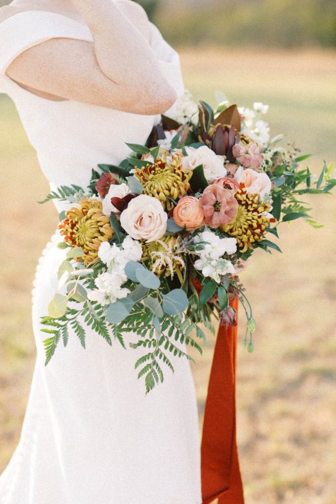 Autumn Wedding Bouquet | Outdoor Fall Wedding