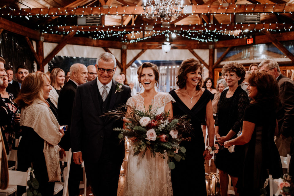 Autumn Wedding Bride&#039;s Parents
