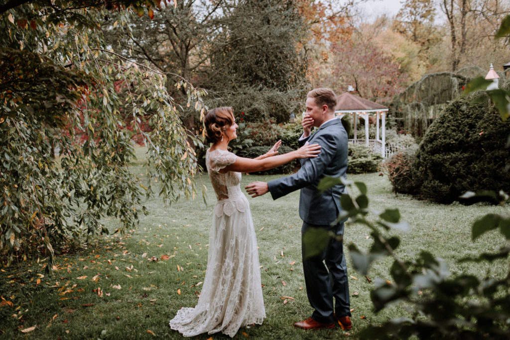 Autumn Wedding First Look