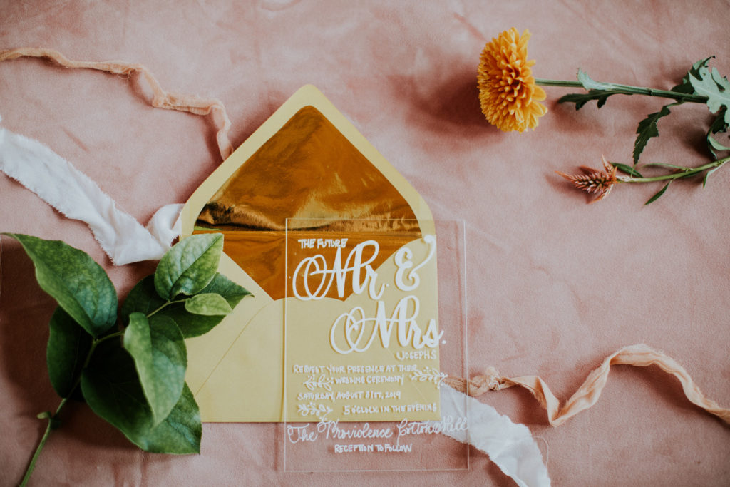 Autumn Wedding Invitations | North Carolina