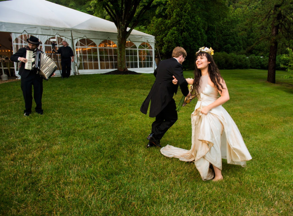 Barefoot Dancing | Art Nouveau Wedding